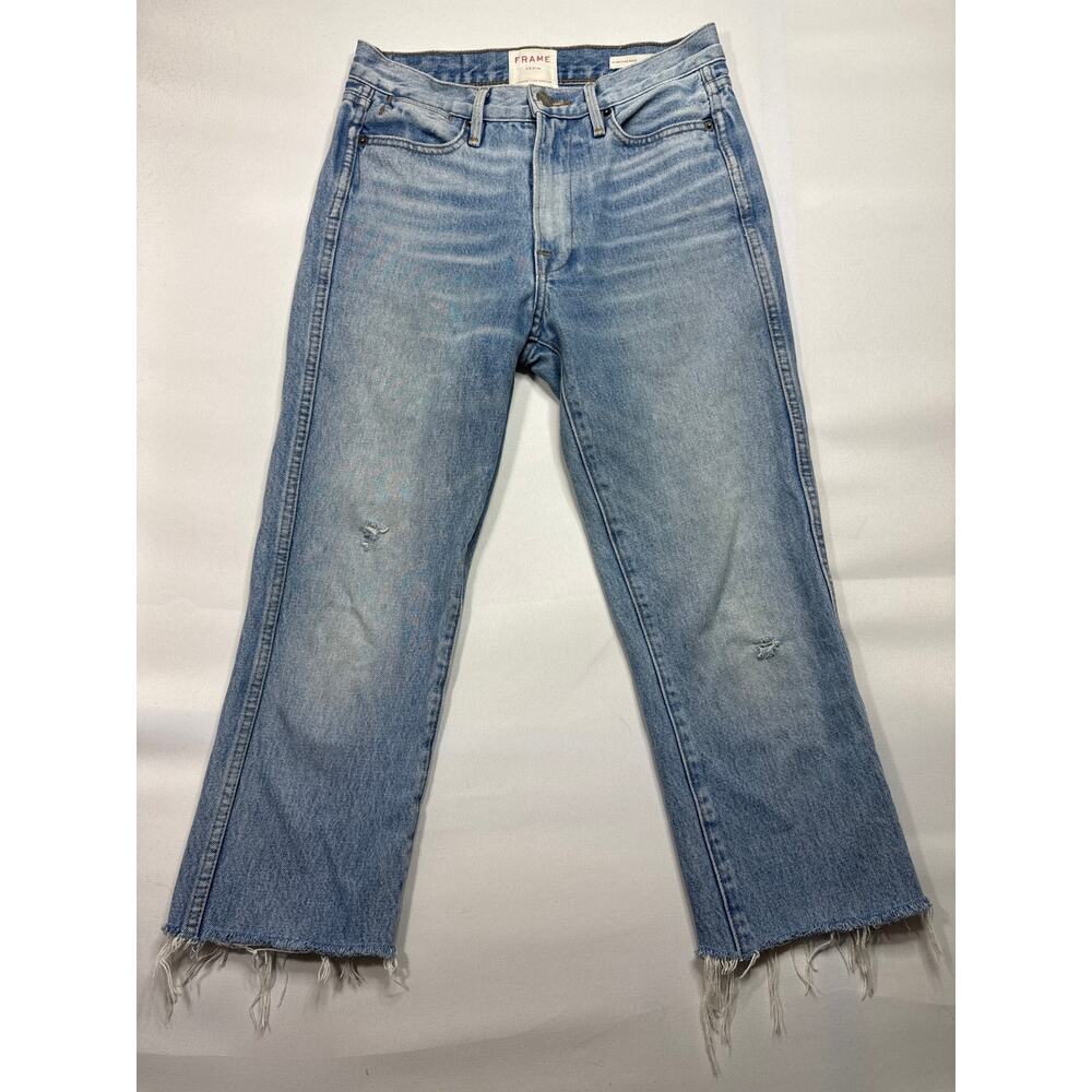 FRAME Denim Women's RF-Release Rigid Le High Straight Denim Jeans - 25 (27x22)